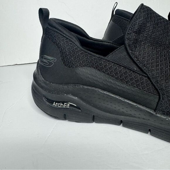 Skechers Arch Fit - Banlin black loafers size 11 main image 9